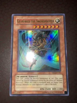 Yu-Gi-Oh! Gearfried the Swordmaster -DR3-EN142- Ultra Rare- Unlimited NM! - Image 2