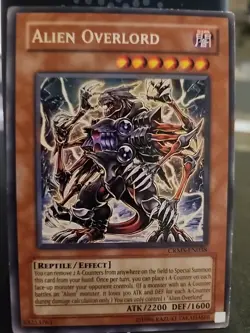Alien Overlord - Rare Foil - Yugioh Dark Monster - Vintage - Image 1