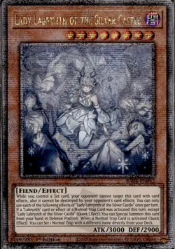 Yu-Gi-Oh! ** EURO** Lady Labrynth of the Silver Castle Alt Art Quarter Century - Image 1