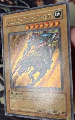 Yugioh Gaia The Fierce Knight - LOB-006 - Ultra Rare - 1st Edition - MP US Print - Image 4
