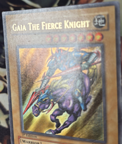Yugioh Gaia The Fierce Knight - LOB-006 - Ultra Rare - 1st Edition - MP US Print - Image 5