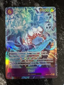 One Piece TCG - Enel (OP15-118) (Alt Art) SEC - Adventure on Kami's Island NM - Image 1