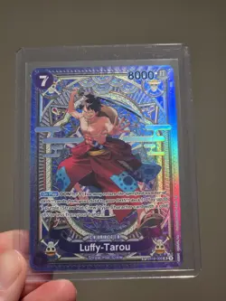 One Piece Luffy-Tarou ST18-005 SP a Fist of Divine Speed OP11 NM English - Image 1