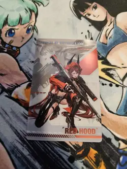 Goddess of Victory NIKKE Red Hood Gun Girl Metal Card Collection Vol.2 Japan - Image 1