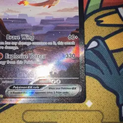 Pokemon TCG Charizard EX Scarlet & Violet 151 Card 199/165 Sir NM/M Condition - Image 4