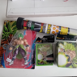 Dragon Ball Card Game Ultra Pro Broly Bundle - Sleeves, Matt and Deckbox - Image 1