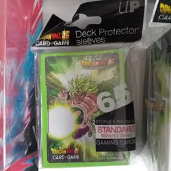 Dragon Ball Card Game Ultra Pro Broly Bundle - Sleeves, Matt and Deckbox - Image 2