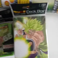 Dragon Ball Card Game Ultra Pro Broly Bundle - Sleeves, Matt and Deckbox - Image 3