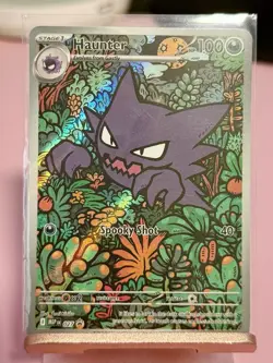 Haunter MEP 027 Black Star Promo Illustration Rare Pokemon Card NM/M - Image 1