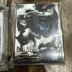 Final Fantasy TCG Card Sleeve Lot - 6 Packages Of 60 Sleeves Each - Image 4