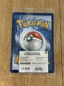 Pokemon Pikachu At The Museum Promo Card - Image 3