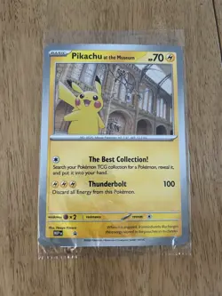 Pokemon Pikachu At The Museum Promo Card - Image 4