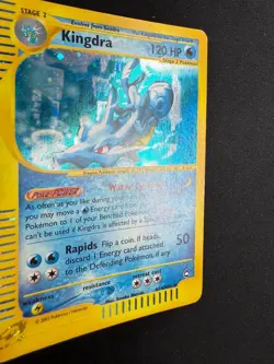 Pokemon Kingdra H14/H32 Aquapolis Rare Holo Unlimited Wizards ENG Vintage Cards - Image 5