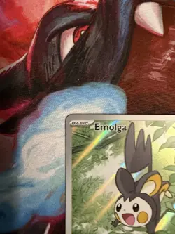 Emolga 112/086 Sv: Black Bolt Holo Illustration Rare Pokemon TCG Card NM - Image 2