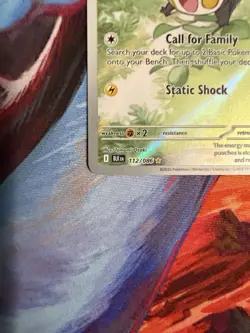 Emolga 112/086 Sv: Black Bolt Holo Illustration Rare Pokemon TCG Card NM - Image 5