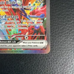 Greninja ex 214 Twilight Masquerade Special Illustration Rare Pokemon Card NM - Image 3