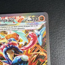 Greninja ex 214 Twilight Masquerade Special Illustration Rare Pokemon Card NM - Image 4