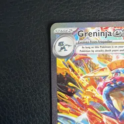Greninja ex 214 Twilight Masquerade Special Illustration Rare Pokemon Card NM - Image 5
