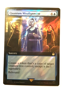 Quantum Misalignment (Extended Art) (Surge Foil) Universes Beyond: Doctor Who - Image 1