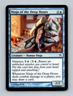 Ninja of the Deep Hours Betrayers of Kamigawa Non-Foil MTG NM - Image 1