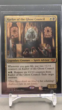 Karlov of the Ghost Council - Commander 2015 C15 46 NM - Image 1