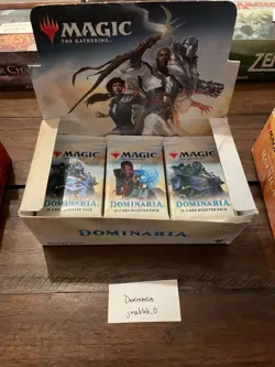 Dominaria Partial Booster Box (21 Sealed Packs) Magic the Gathering (2018) - Image 1