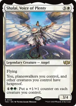 MTG Shalai, Voice of Plenty 130 Commander: Tarkir: Dragonstorm Magic - Image 1