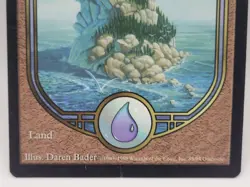 MTG Island Unglued Full Art HP (Clean Front) Magic The Gathering Land - Image 3