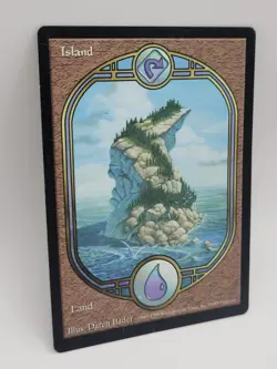 MTG Island Unglued Full Art HP (Clean Front) Magic The Gathering Land - Image 5