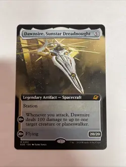 Dawnsire, Sunstar Dreadnought (Extended Art) Edge of Eternities #351 Mythic - Image 1