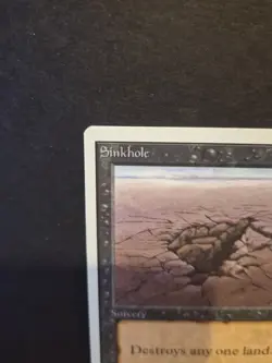 Wizards Sinkhole Unlimited Sorcery MTG - Image 2