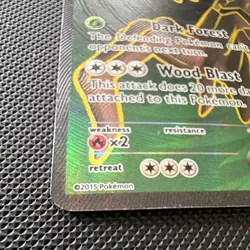 Pokemon Trevenant EX Full Art Ultra Rare Holo Card 145/160 XY Primal Clash 2015 - Image 3