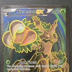 Pokemon Trevenant EX Full Art Ultra Rare Holo Card 145/160 XY Primal Clash 2015 - Image 4