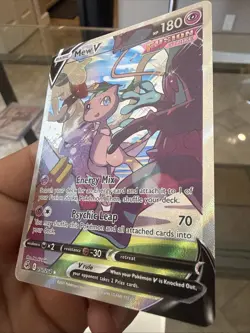 Pokemon Mew V Holo Alternative Art Ultra Rare TCG Fusion Strike Card 251/264 NM - Image 2