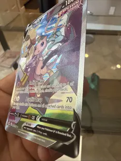 Pokemon Mew V Holo Alternative Art Ultra Rare TCG Fusion Strike Card 251/264 NM - Image 3