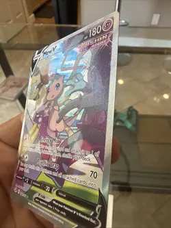 Pokemon Mew V Holo Alternative Art Ultra Rare TCG Fusion Strike Card 251/264 NM - Image 4