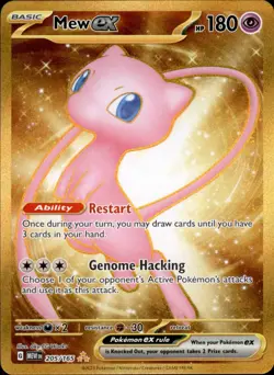Mew ex 205/165 Holo - Pokemon SV: Scarlet & Violet 151 - NM - Image 1