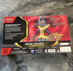 Pokemon TCG Mega Lucario EX Figure Collection Box - New & Sealed - Image 2