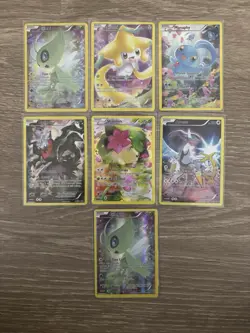 Pokemon Mythical Collection Holo Card Lot Celebi Manaphy Arceus Shaymin Darkrai - Image 1