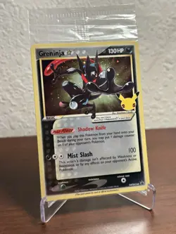 Greninja Gold Star SWSH144 Celebrations Promo Sealed 2021 Pokemon TCG NM - Image 4