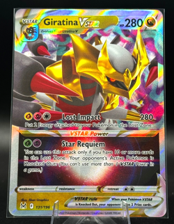 Giratina VSTAR 131/196 Swsh11: Lost Origin Holo Pokemon TCG - Image 1