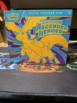 Pokemon Ascended Heroes Elite Trainer Box ETB Sealed 2026 Mega Evolution Zekrom - Image 1