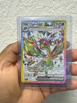 2024 Pokemon Surging Sparks Flygon Ex #222/191 NM - Image 1