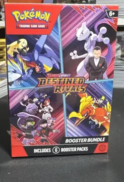 Destined Rivals Pokemon Booster Bundle Box Factory Sealed In-Hand - Image 1