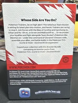 Destined Rivals Pokemon Booster Bundle Box Factory Sealed In-Hand - Image 3