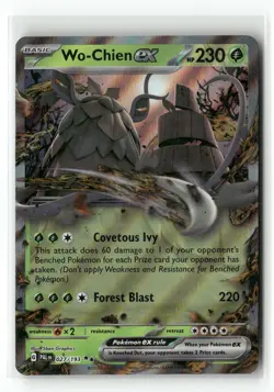 Wo-Chien ex 027/193 Double Rare Paldea Evolved Pokemon Holo Near Mint - Image 1