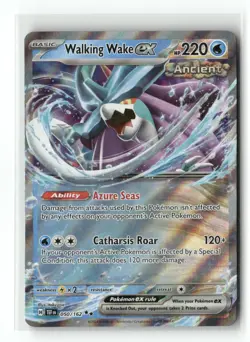 Walking Wake ex 050/162 Double Rare Temporal Forces Pokemon Holo Near Mint - Image 1