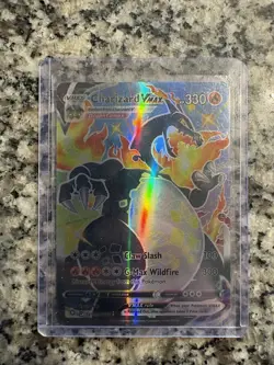 Pokemon Charizard VMAX SV107/SV122 Shining Fates Shiny Holo Full Art 330 HP - Image 3