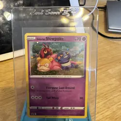 Galarian Slowpoke SWSH126 Cosmos Holo | Pokemon TCG SWSH Black Star Promo | NM - Image 1
