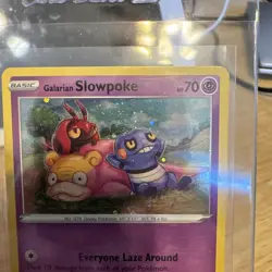 Galarian Slowpoke SWSH126 Cosmos Holo | Pokemon TCG SWSH Black Star Promo | NM - Image 2